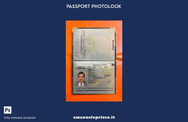 modello di look fotografico Lesotho Pass in stile verificato